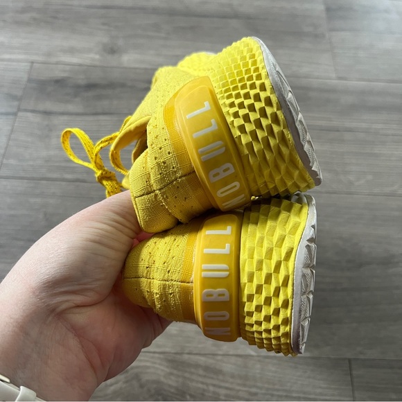 NoBull Rip Stop Runner Lemon Drop Mens Size 5.5 Womens Size 7 - Picture 4 of 6